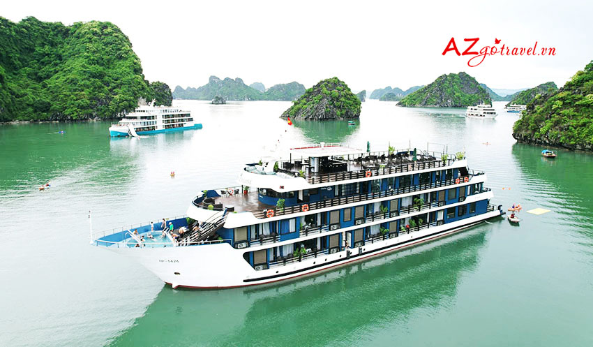Top 20+ du thuyền Vịnh Lan Hạ 5 sao đẹp nhất hiện nay