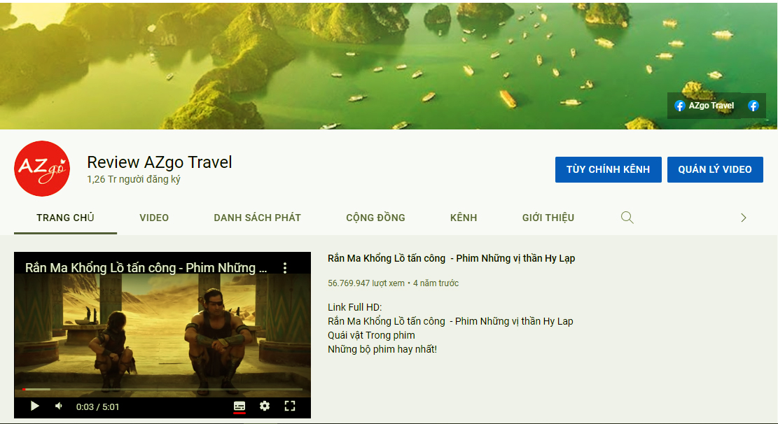 Youtube Review AZgo Travel