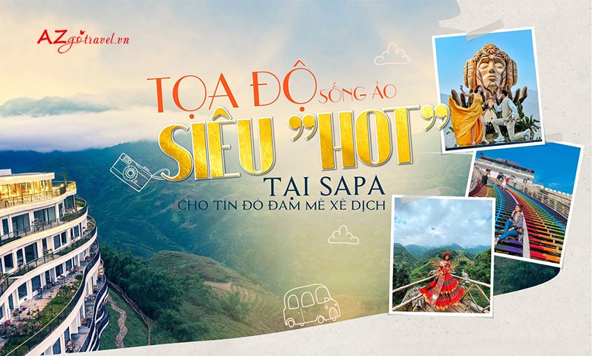 Tour Sapa - Thác Bạc - Trạm Tôn - Cát Cát - Check in Moana 3 ngày 2 đêm